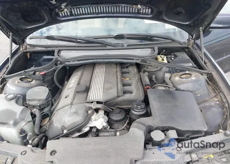 2002 BMW 325Ci из США, поврежденный, VIN WBABS33402JY42995